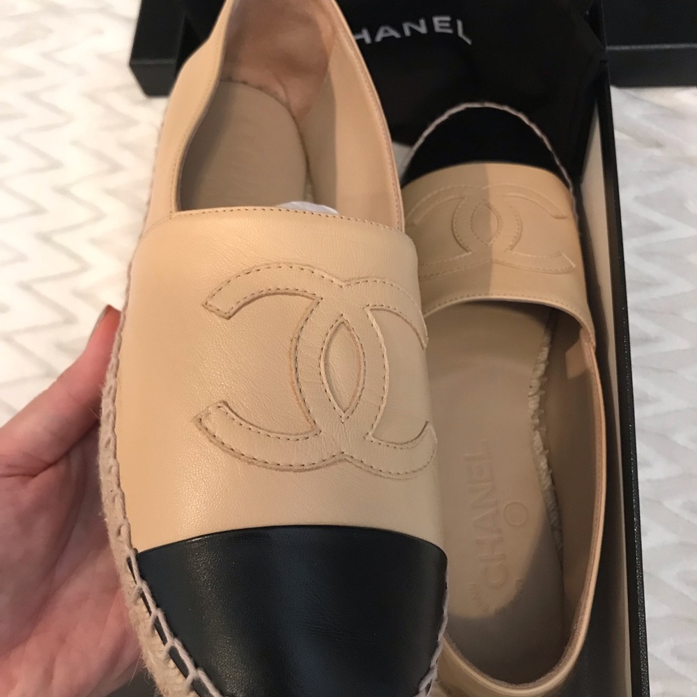 AUTHENTIC Chanel Espadrilles
